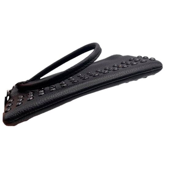 COACH Black Stud Wristlet - Picture 3 of 7